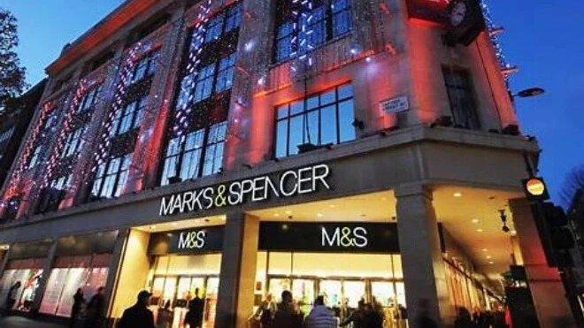 picture of mark and Spencer shop